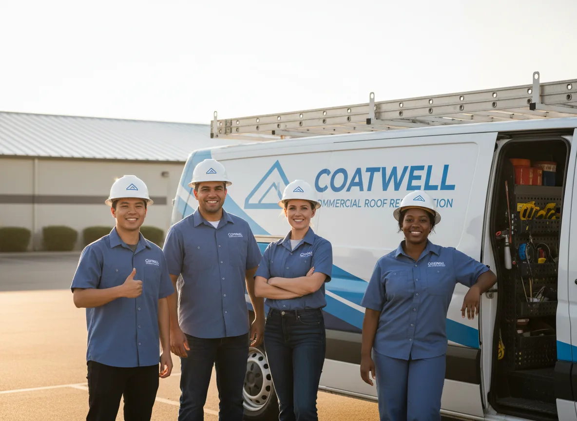 Commercial roof coating company in Keavy, KY